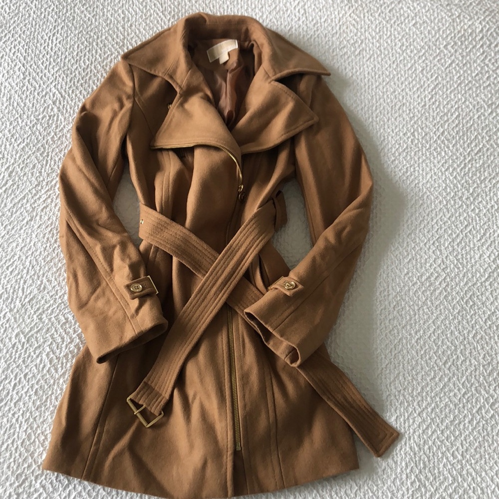 Michael Kors Camel Trench Coat